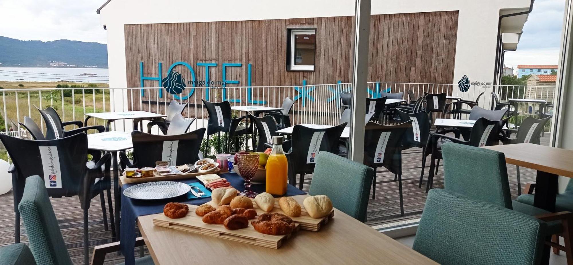 Hotel Spa Meiga Do Mar Caldebarcos 외부 사진